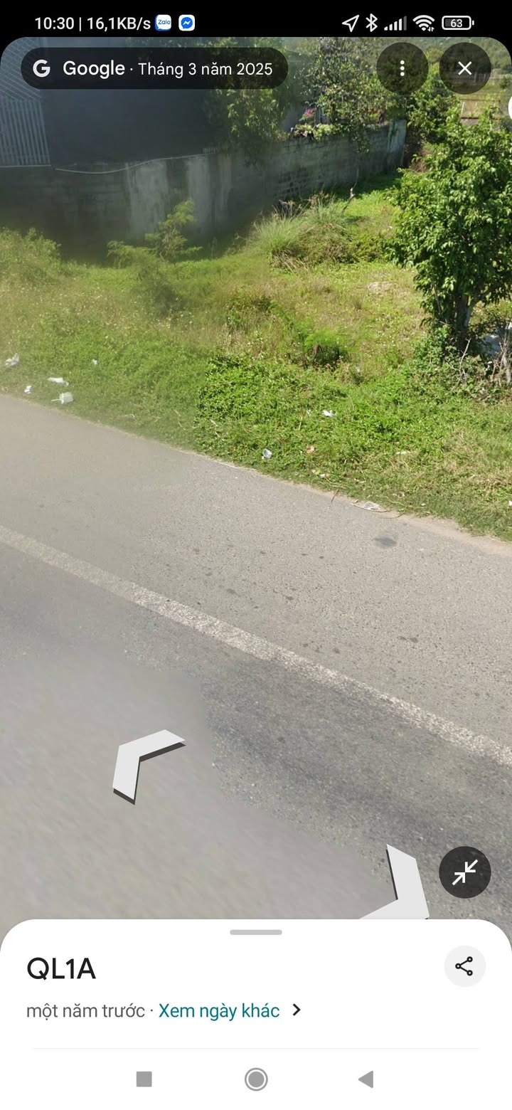 Bán Đất Thổ Cư Cam Lâm 556m² Mặt Tiền QL1A - Giá 250 Triệu