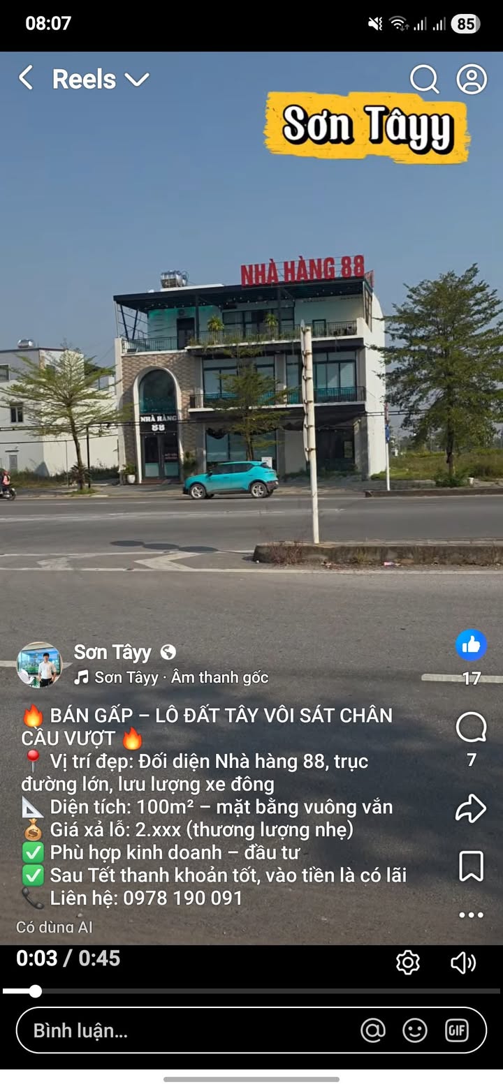 Đất Lạng Giang 100m² Sát Cầu Vượt - Giá Đầu Tư 2-3 Tỷ