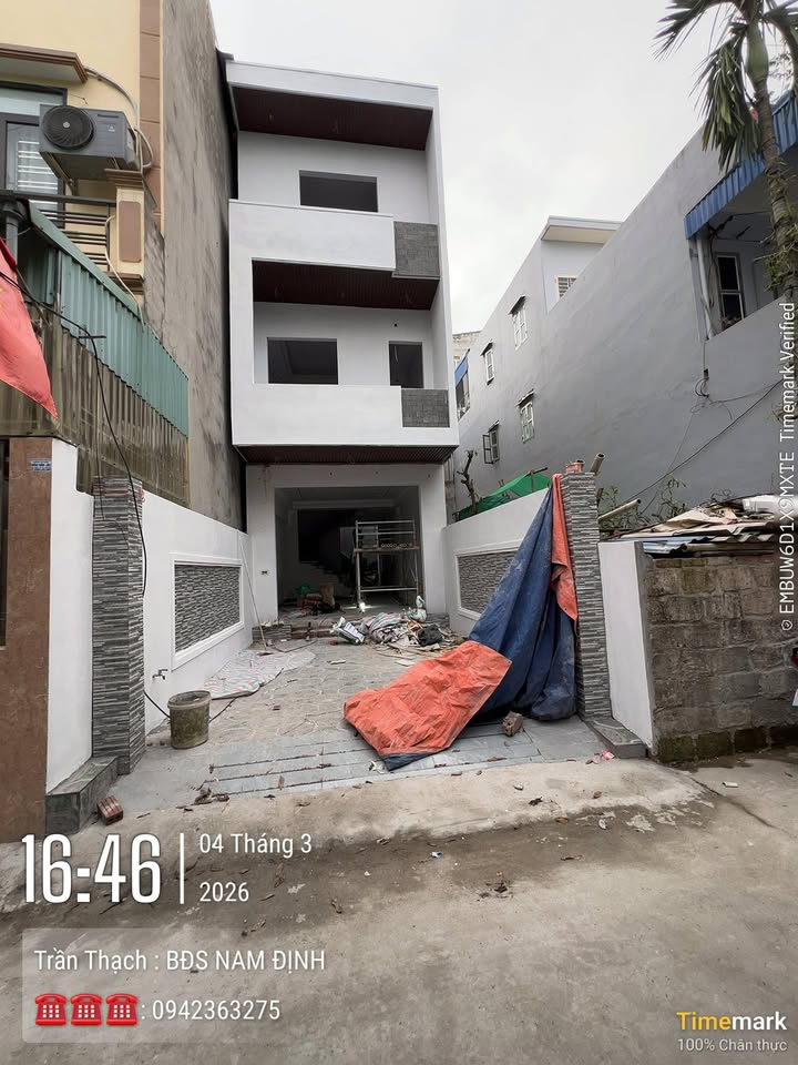 Nhà Riêng Ngõ Phù Nghĩa, TP Nam Định 73m² - Ô tô vào tận nhà!