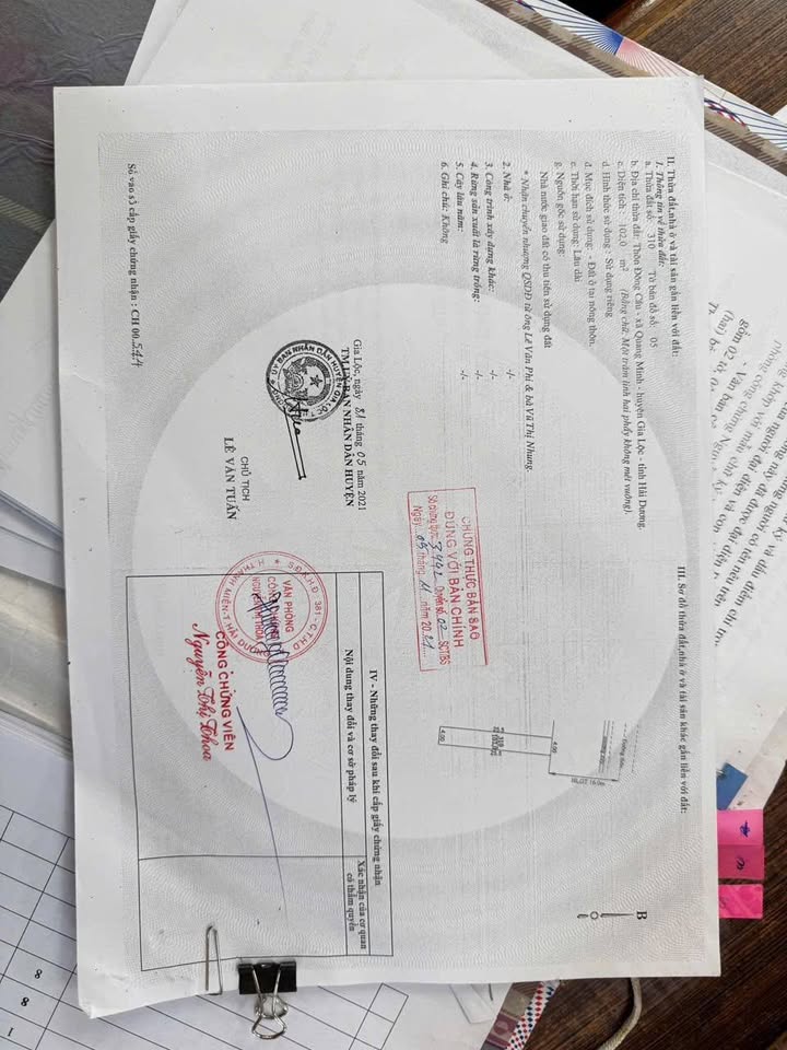 Nhà Mặt Tiền QL 38B Gia Lộc, Hải Dương - 100m² Full Thổ Cư, Kinh Doanh Đỉnh Cao