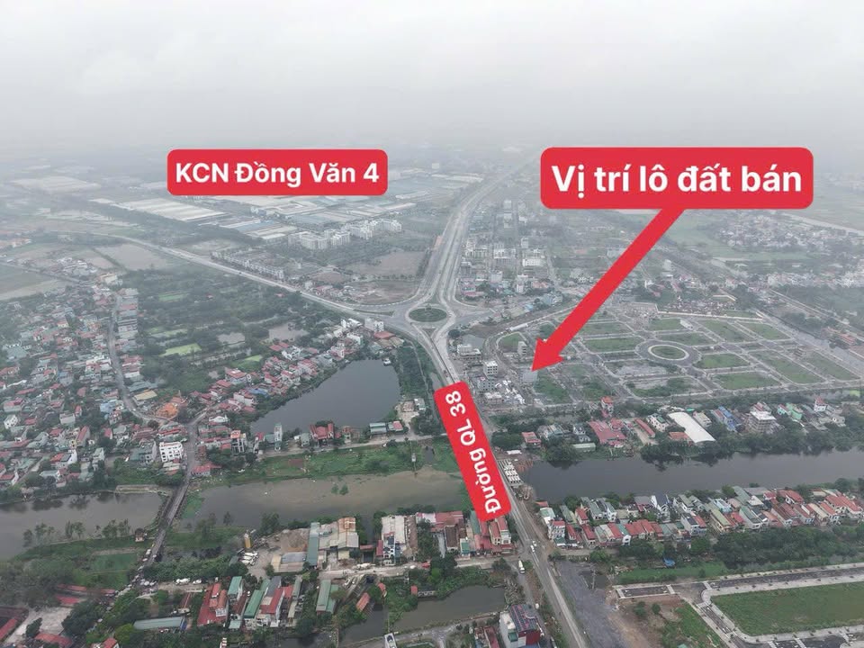Đất nền sổ đỏ 197m² ngay QL38, Duy Tiên - Tiềm năng sinh lời cao
