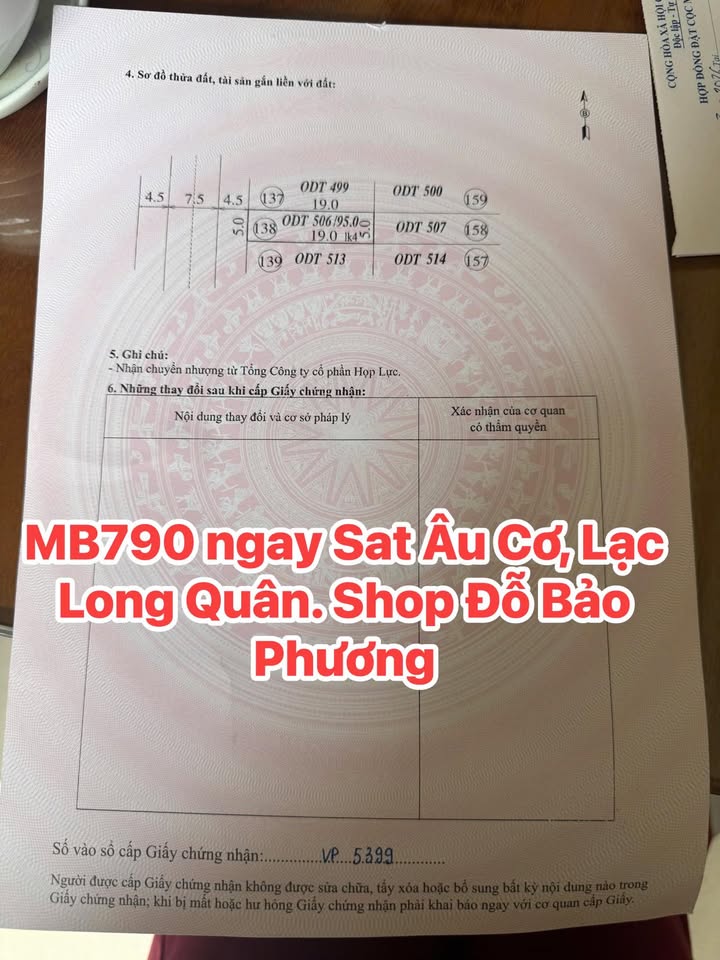 Đất nền Đông Vệ, TP Thanh Hóa 95m² Hướng Tây - Gần Chung cư Lạc Hồng