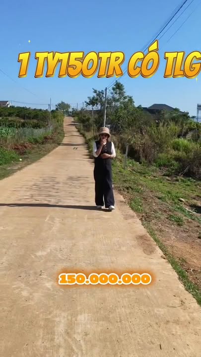 Đất thổ cư 100m² - Huyện Lâm Hà, Lâm Đồng - Giá 1.15 Tỷ