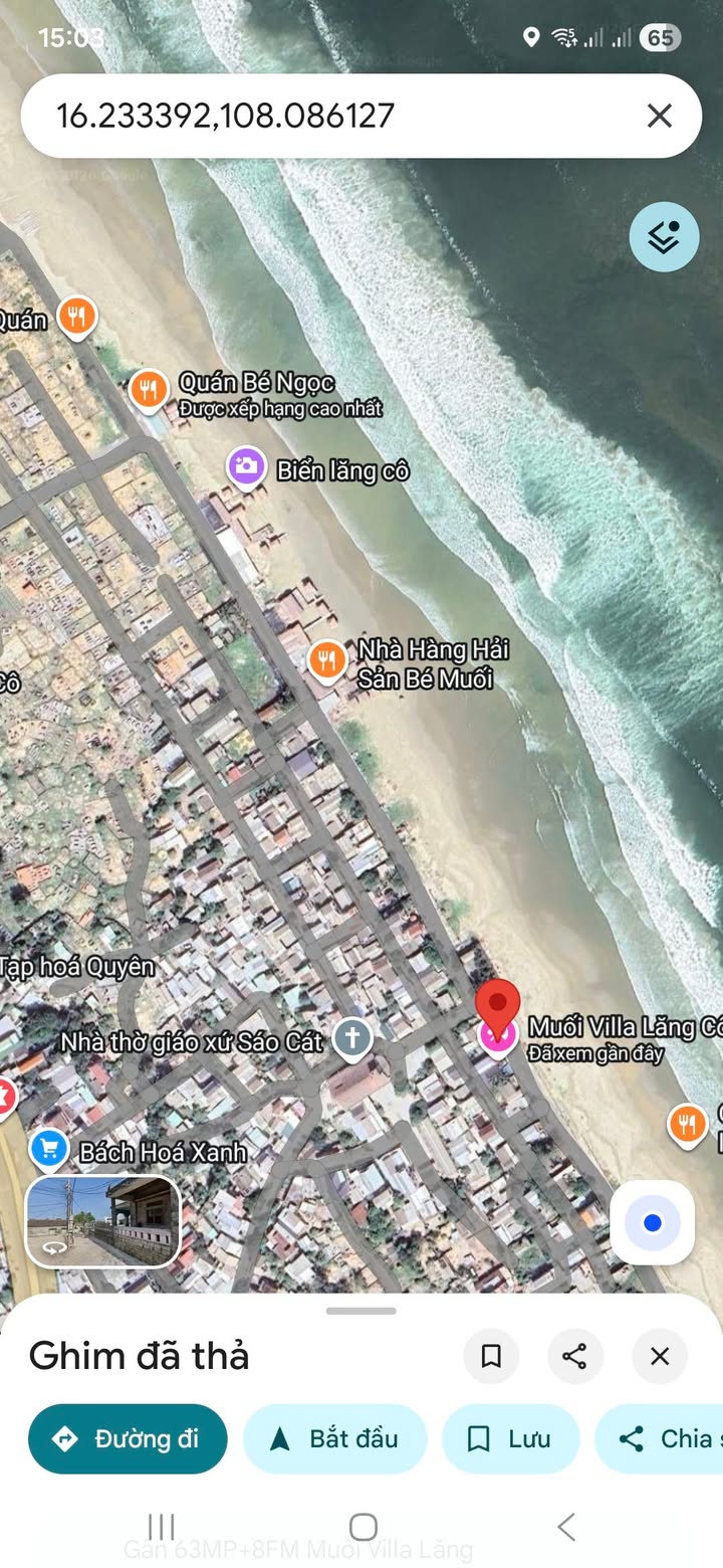 Đất nền Lăng Cô 118m² view biển – Tiềm năng kinh doanh vượt trội!