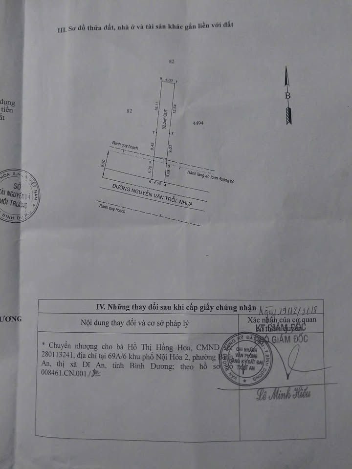 Đất nền Dĩ An Nguyễn Văn Trỗi 120m² giá 5.2 tỷ - Sổ đỏ chính chủ