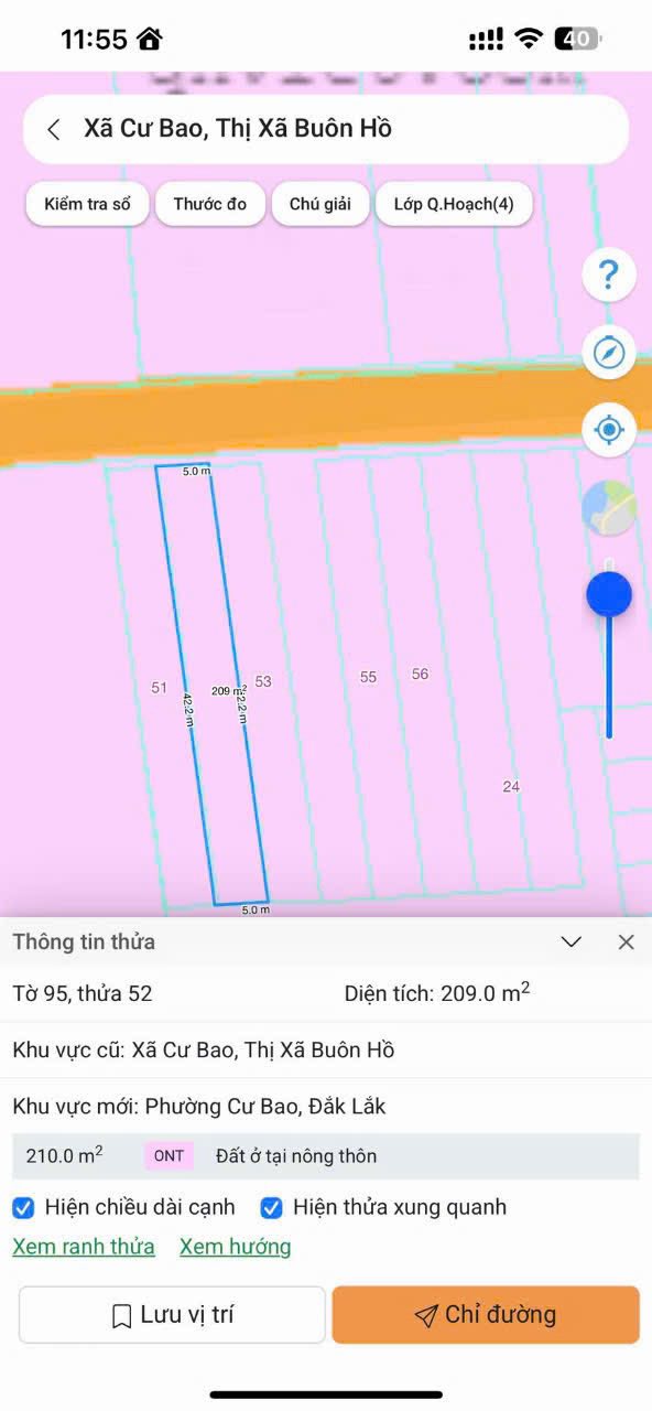 Đất nền Phường Bình Tân, Buôn Hồ 210m² - Sổ đỏ chính chủ!