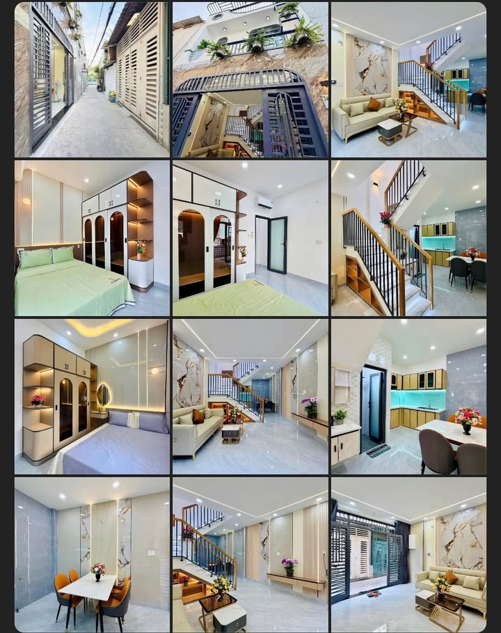 Nhà Phố Gò Vấp 36m² Full Nội Thất - Giá 10 Triệu/Tháng