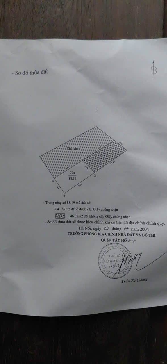 Nhà Mặt Phố Âu Cơ 88m² - Kinh Doanh Đắc Lợi - Sổ Đỏ Rõ Ràng