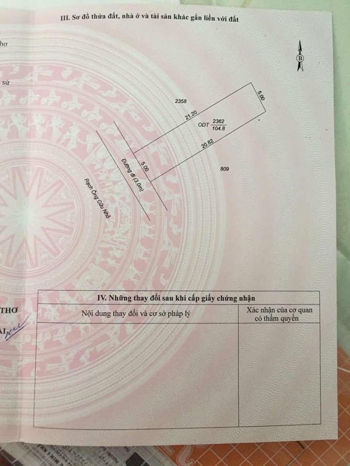 Đất nền Cái Răng, Cần Thơ 104m² - Sổ đỏ chính chủ