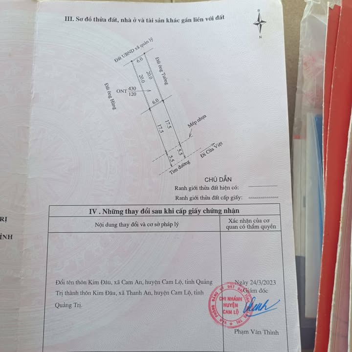 Đất nền Cam Thành, Cam Lộ - 2 Lô sổ đỏ, giá từ 600 triệu!