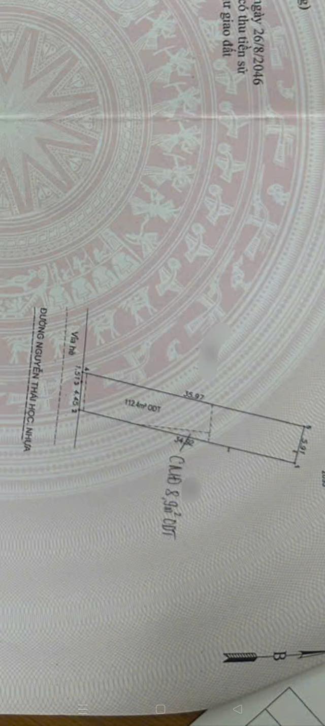 Nhà Phố Nguyễn Thái Học, Dĩ An 210m² - Mặt tiền kinh doanh đắc địa!