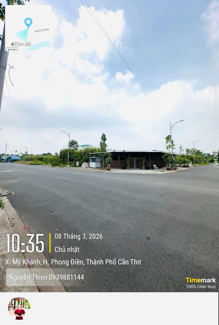 Đất nền F17 Phong Điền 80m² giá 1.55 tỷ - Sổ hồng sẵn