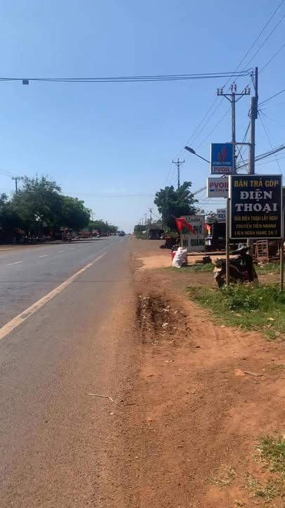 Đất nền 168m² MT Quốc lộ 14a, Krông Năng - Sổ đỏ thổ cư 260 triệu