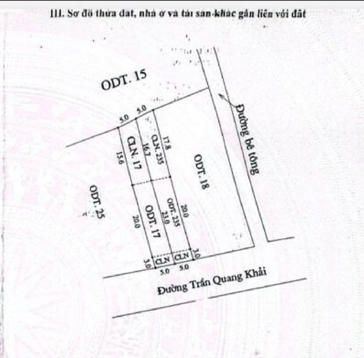 Đất Trần Quang Khải Hội An 395m² 23 tỷ - Sổ đỏ chính chủ