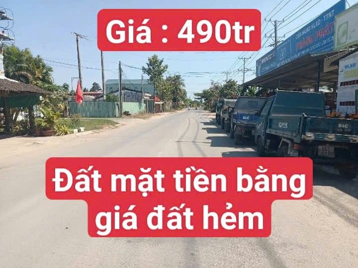 Bán Nền Mặt Tiền Bùi Hữu Nghĩa, Càng Long - 139m² - Giá Tốt 490 Triệu