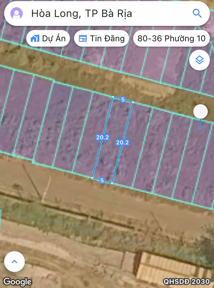 Đất nền Lan Anh 2 Bà Rịa 100m² - Sổ đỏ chính chủ, sang tên ngay!