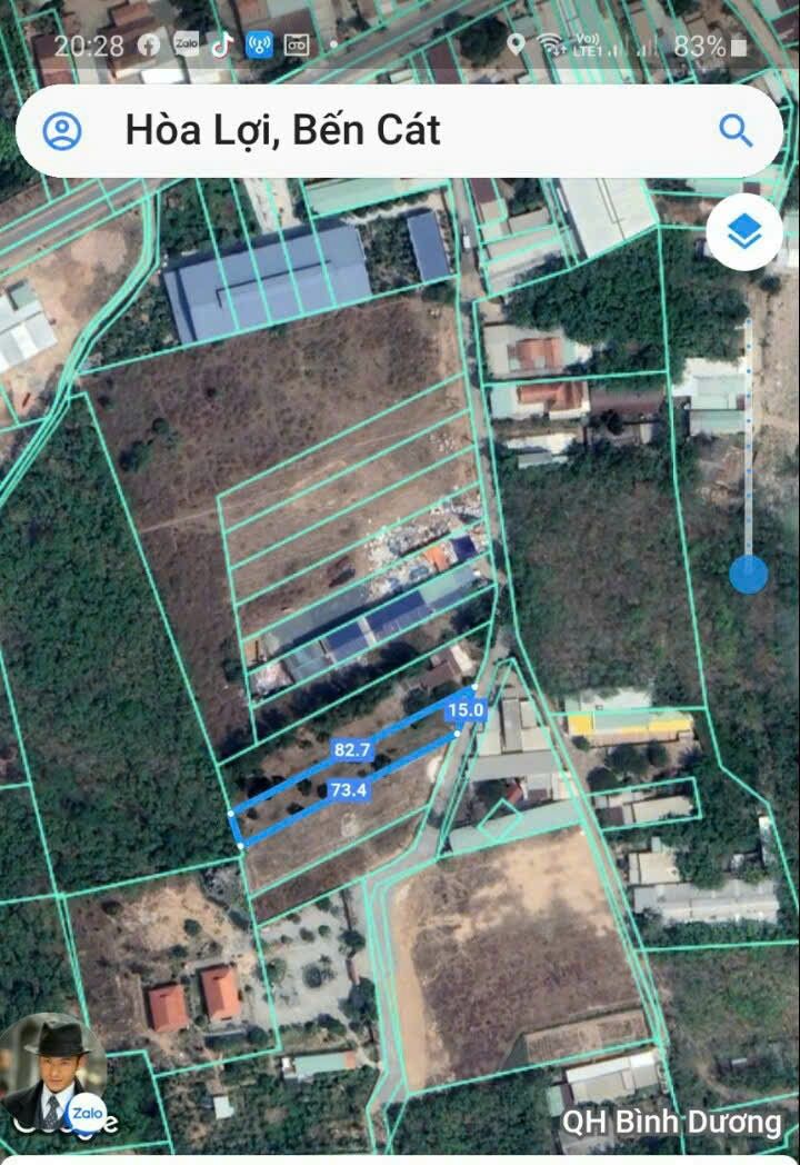 Đất nền Hòa Lợi, Thủ Dầu Một 1092m² - Sổ đỏ chính chủ!