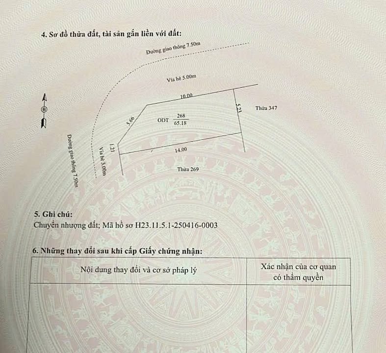 Đất nền Đại lộ Võ Nguyên Giáp, Hải Dương 65.8m² - Sổ đỏ chính chủ!