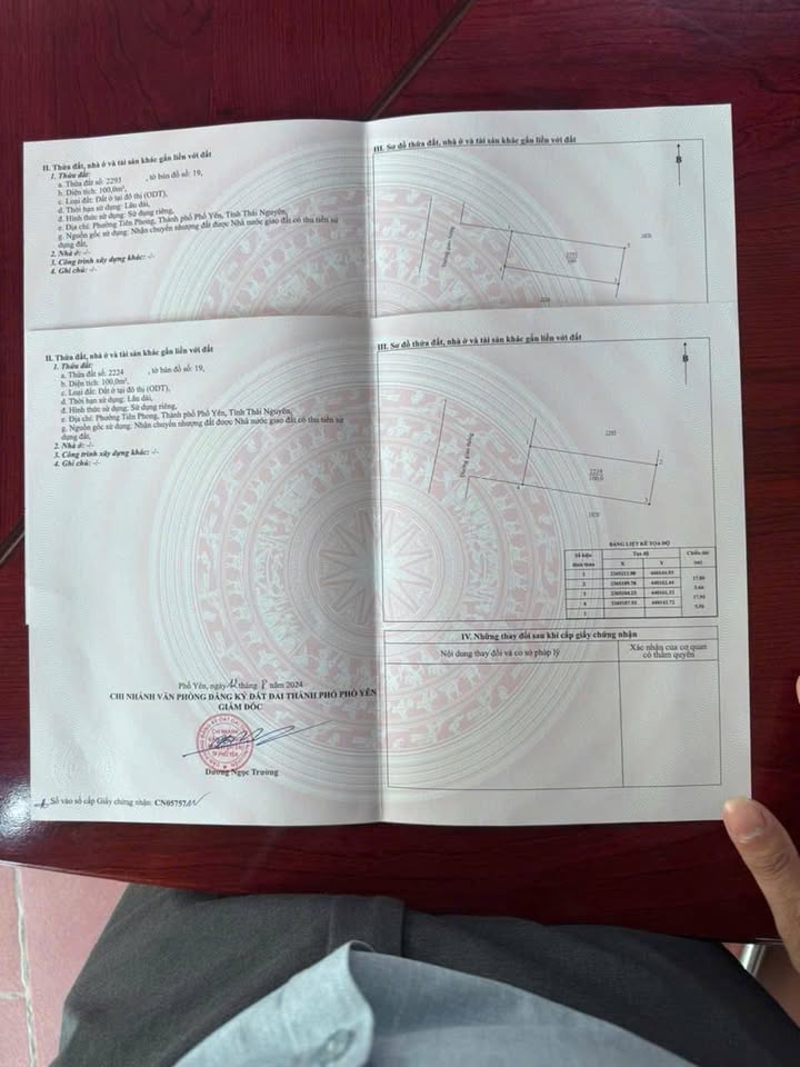 Bán Đất Vàng Trung Tâm Phường Vạn Xuân, Mê Linh - 100m² Sổ Đỏ Riêng