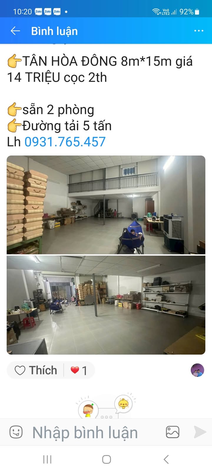 Cho thuê nhà Tân Hòa Đông, Q6 - 120m², 2PN, Giá 14 triệu/tháng
