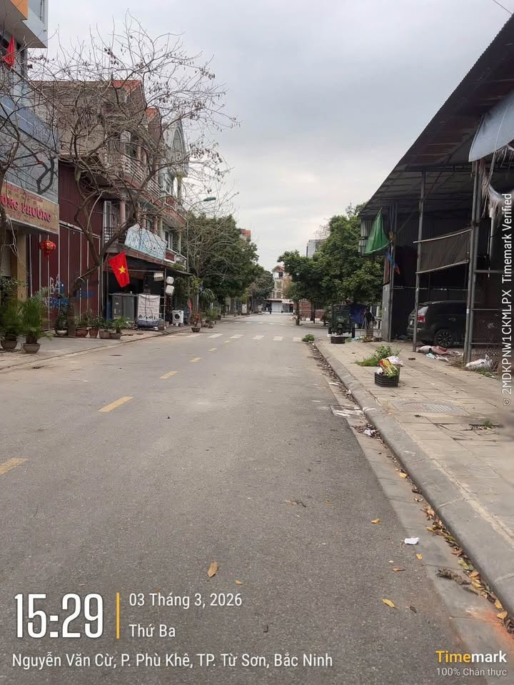 Bán Đất 100m² Áp Góc Mặt Tiền Kinh Doanh Phù Khê, Từ Sơn - Giá 5 Tỷ