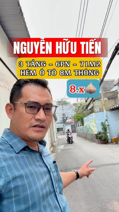 Nhà phố Tân Phú 71m² chỉ 8 tỷ - Ô tô vào tận nhà, vị trí đẹp!