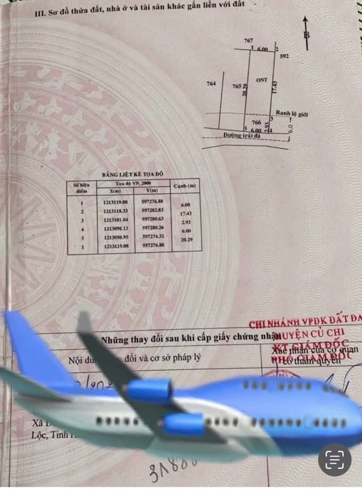 Đất nền Bình Mỹ Củ Chi 120m² 2.65 tỷ - Sổ đỏ chính chủ