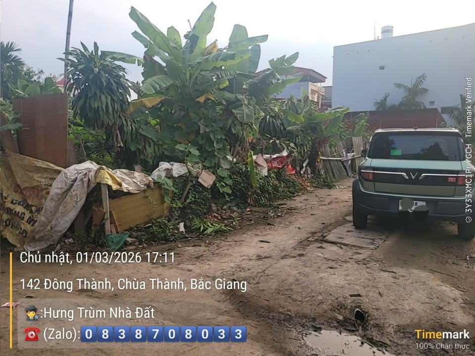 Bán Đất Thổ Cư Bắc Giang 54m² - Ngõ Ô Tô, Sổ Đỏ Chính Chủ