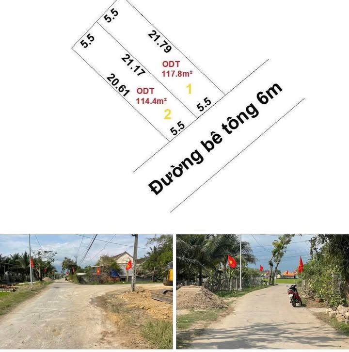 Đất nền Ninh Giang, Ninh Hòa 115m² - Đất thổ cư 100%!