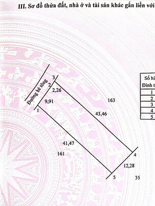 Đất nền Mỹ An Mang Thít 545.6m² giá 3 triệu/m² - Lộ ô tô