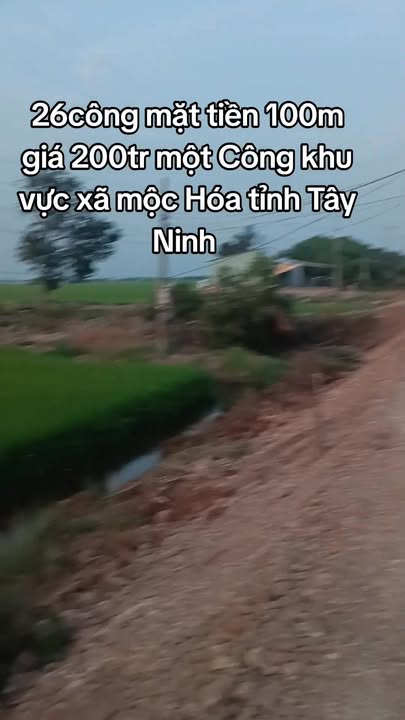 Bán Đất Vườn 26.000m² Xã Mỏ Công, Tân Biên, Tây Ninh - Giá Đầu Tư 5.2 Tỷ