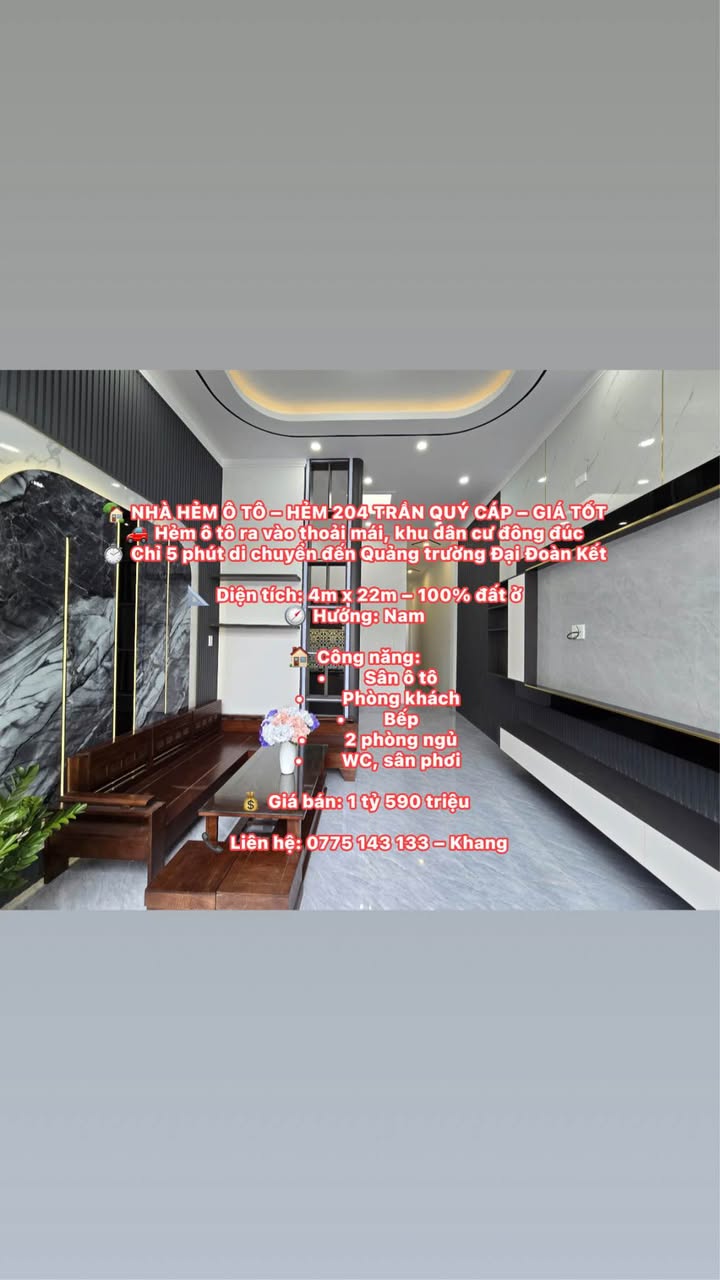 Nhà Trần Quý Cáp Pleiku 88m² - Hẻm Ô Tô, Giá Tốt, Sẵn Sàng Ở Ngay!