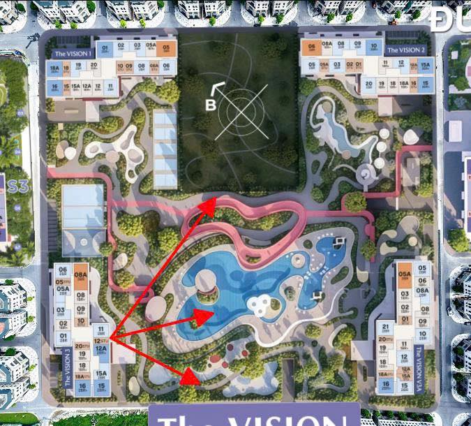 Căn hộ Studio Masterise Era Landmark 27m² - View Nội Khu Đẹp