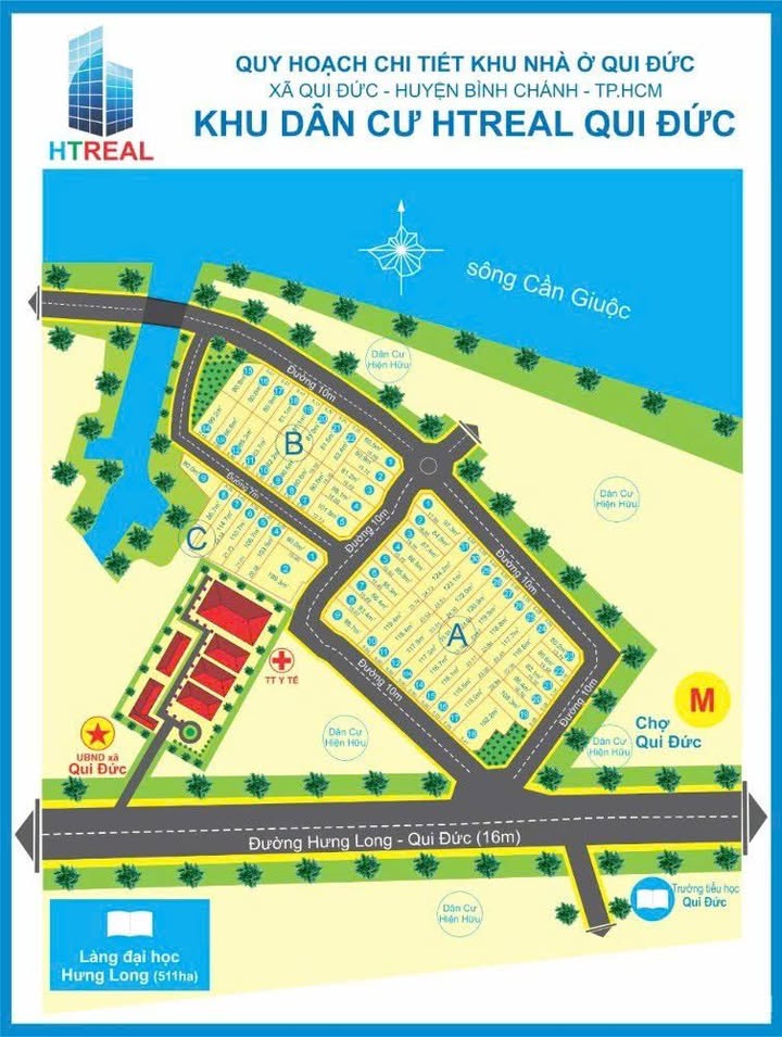 Đất nền Bình Chánh - Sổ hồng, xây tự do, giá từ 2.4 tỷ