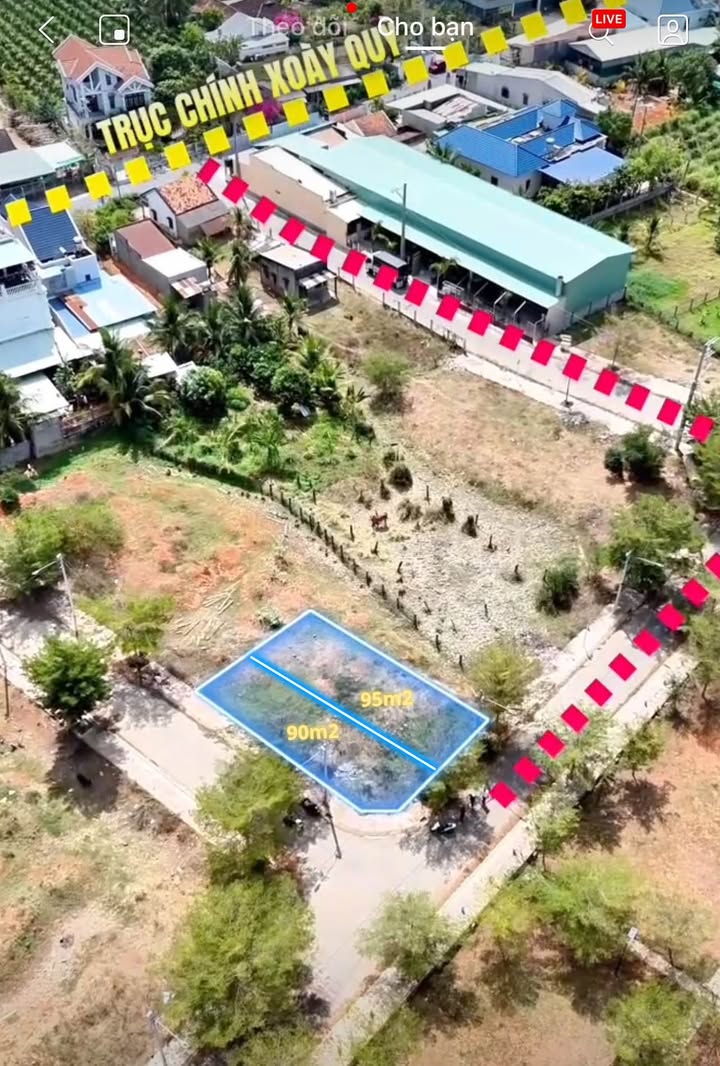 Đất Thổ Cư 2 Mặt Tiền Đường Nhựa Hàm Thắng - 1.6 Tỷ/2 Lô