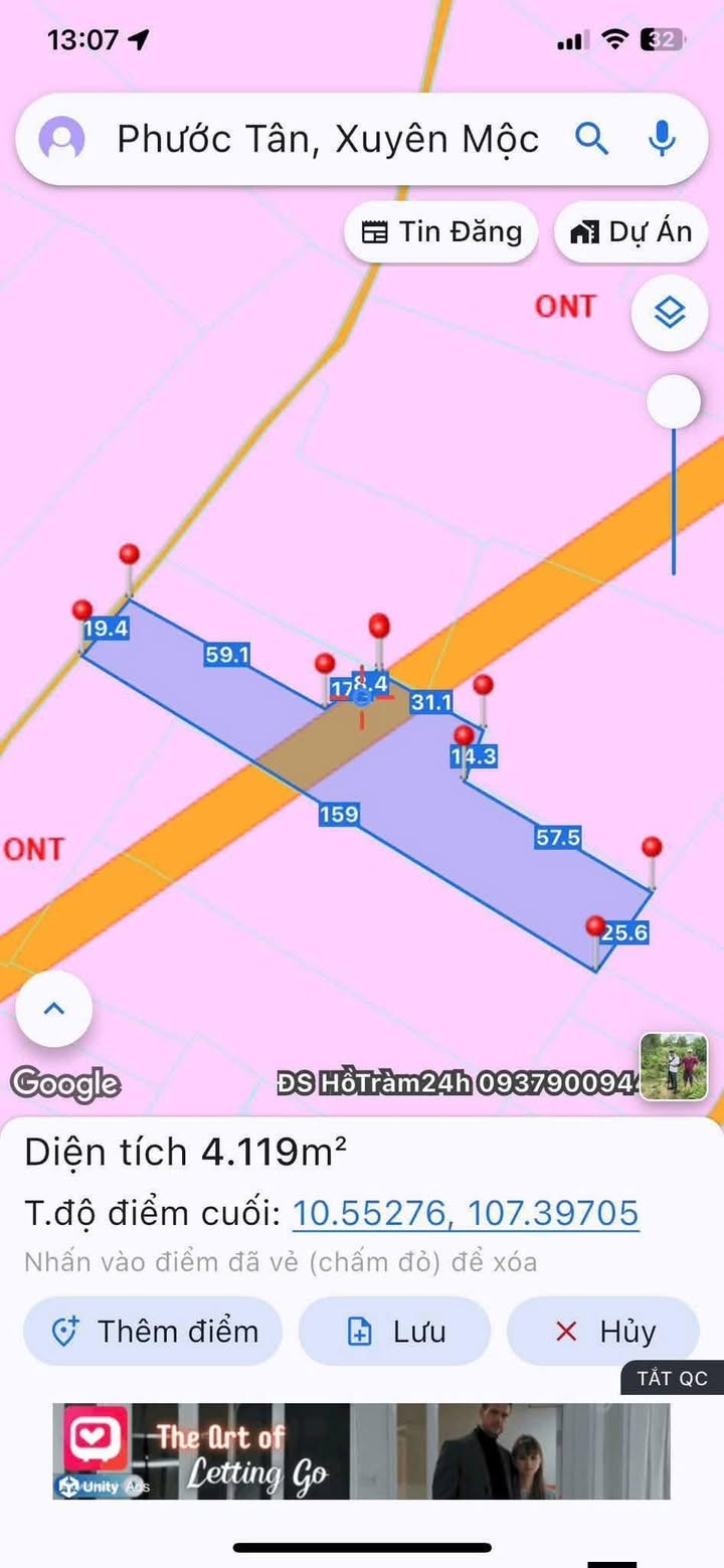 Đất nền Phước Thuận Xuyên Mộc 4.000m² - Hạ tầng hoàn chỉnh