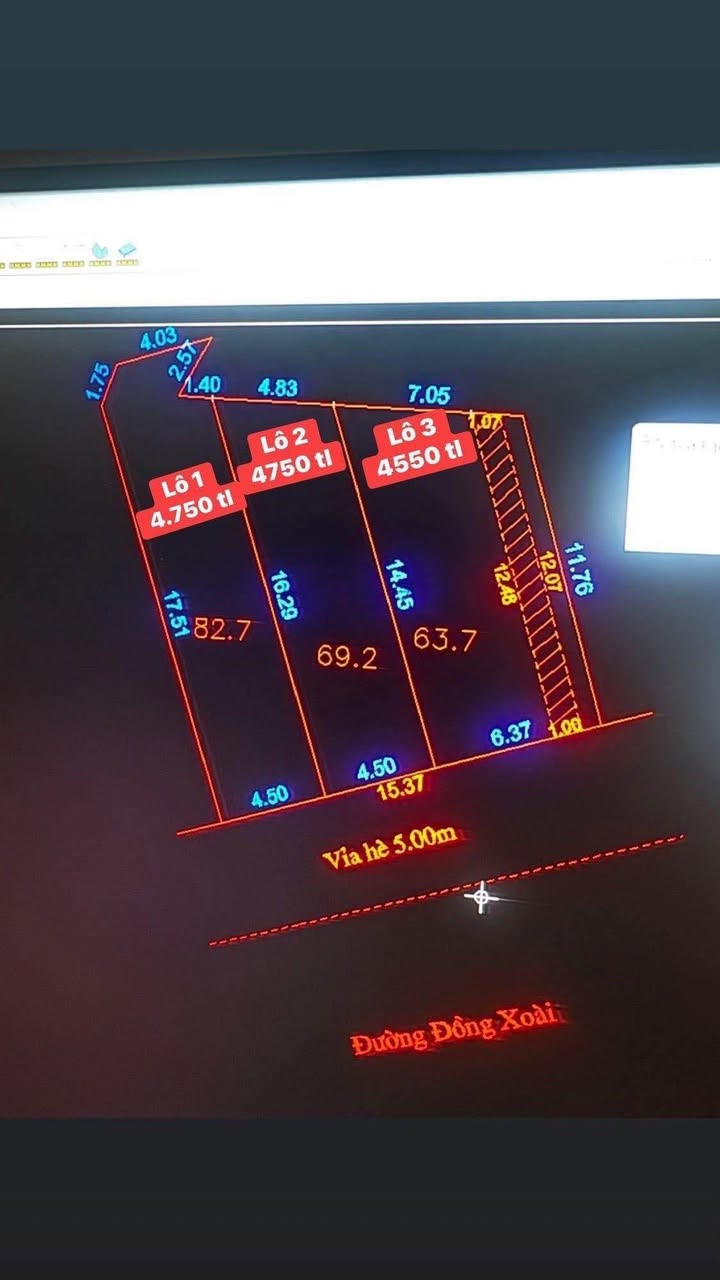 Đất Mặt Tiền Đồng Xoài, Liên Chiểu, Đà Nẵng - 3 Lô Giá Tốt