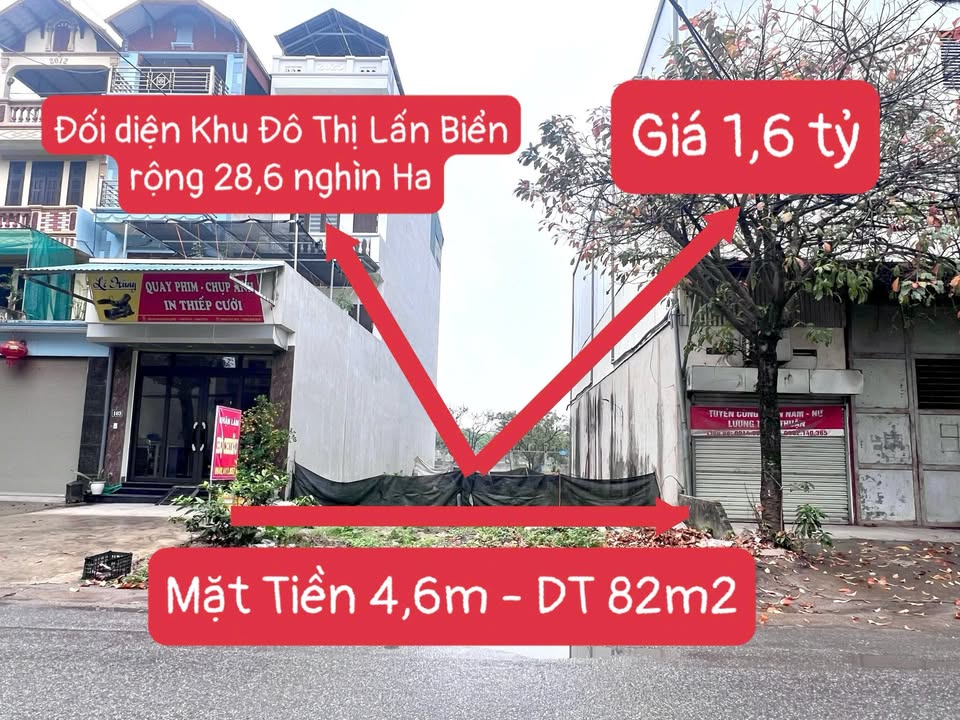 Đất nền Ninh Cơ, Hải Hậu 82m² - Sổ đỏ chính chủ, tiềm năng bứt phá!