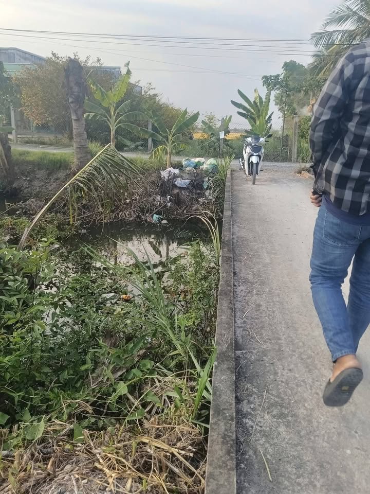 Đất nền Long Hải, Gò Công Đông 158m² - Sổ hồng thổ cư, view kênh