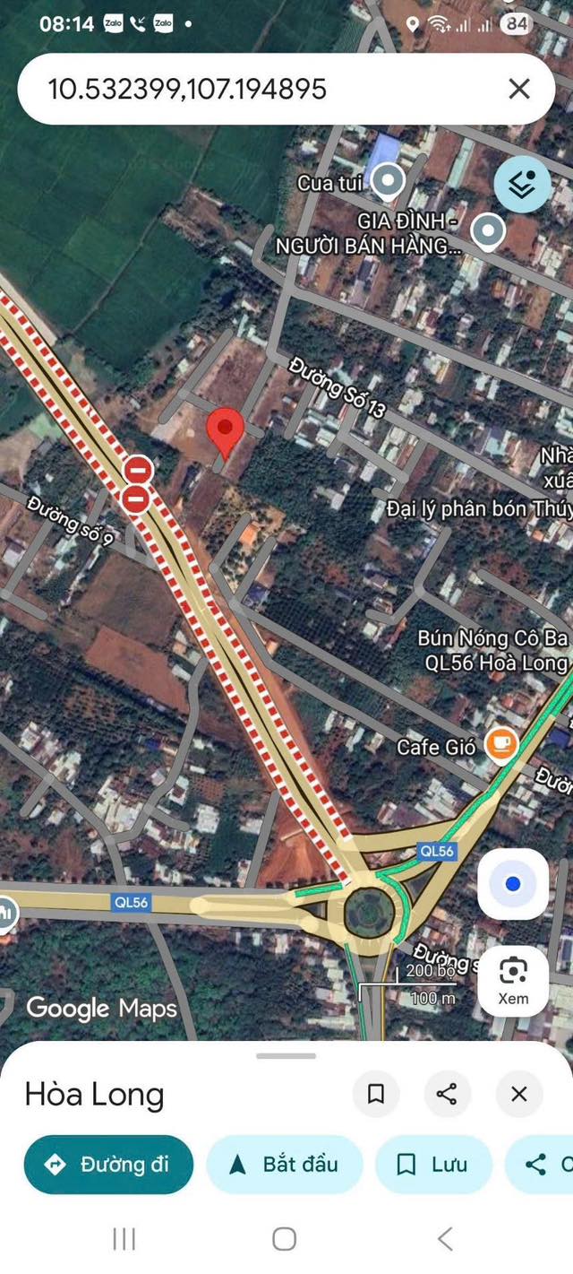 Đất Nền Hoà Long Bà Rịa 100m² chỉ 1.55 tỷ - Hạ tầng hoàn thiện!