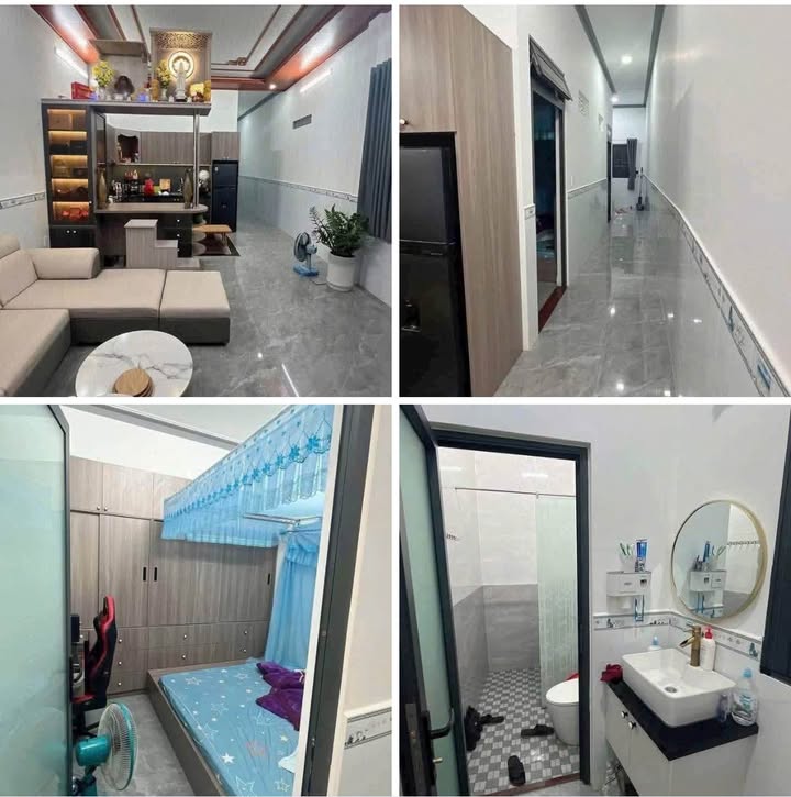 Nhà 80m² Lộc Sơn - 1.6 tỷ, 2PN, Sổ Đỏ, Gần Trần Phú