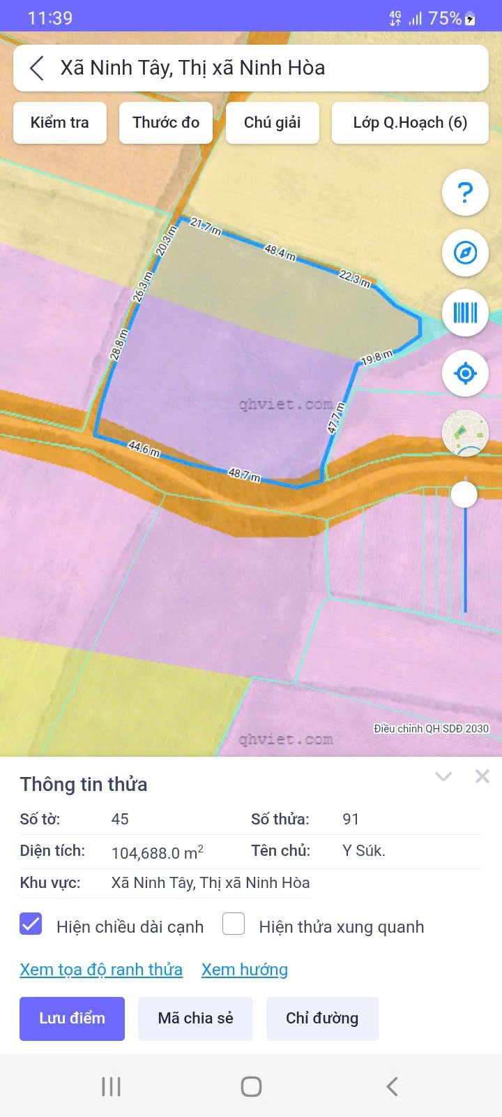 Đất Vàng Ninh Hòa - 10.468m² Sổ Đỏ 1000m² Thổ Cư, Giá Đầu Tư F0