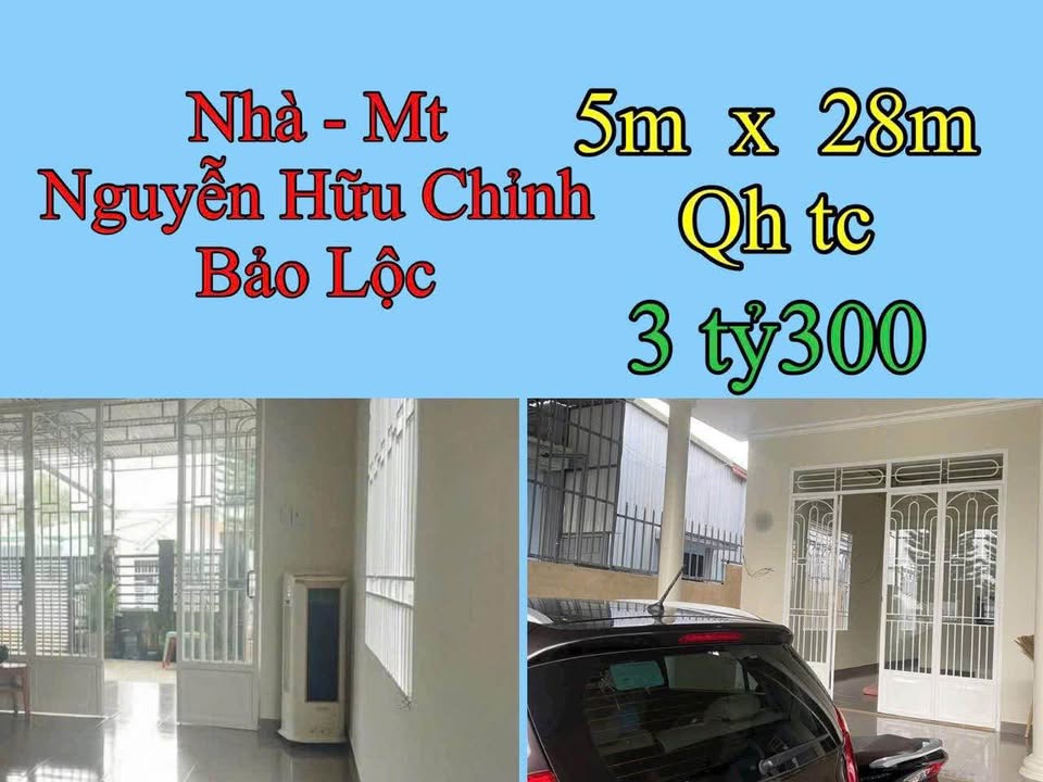 Nhà Mặt Tiền Nguyễn Hữu Chỉnh, Bảo Lộc - 150m² - Giá 3.3 Tỷ