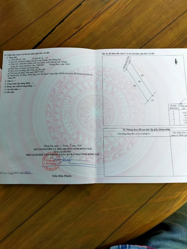 Bán Gấp Đất Lâu Năm Long Thành 720m² - Sổ Hồng Sẵn Sàng