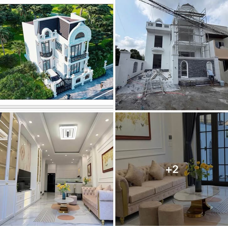 Biệt thự 2 Tầng Tân Cổ Điển 120m² - 3.7 Tỷ, Thừa Thiên Huế