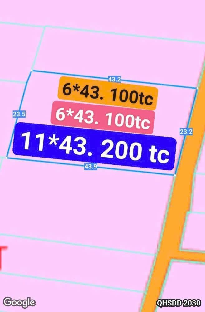 Đất Nền Sổ Hồng Riêng Xã Nghĩa Thành, Châu Đức - 258m² Giá 1.25 Tỷ