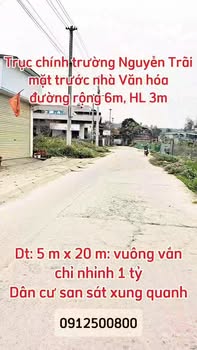 Đất nền Nguyễn Trãi, Nghĩa Lộ 100m² - Tiềm năng tăng giá vượt trội!
