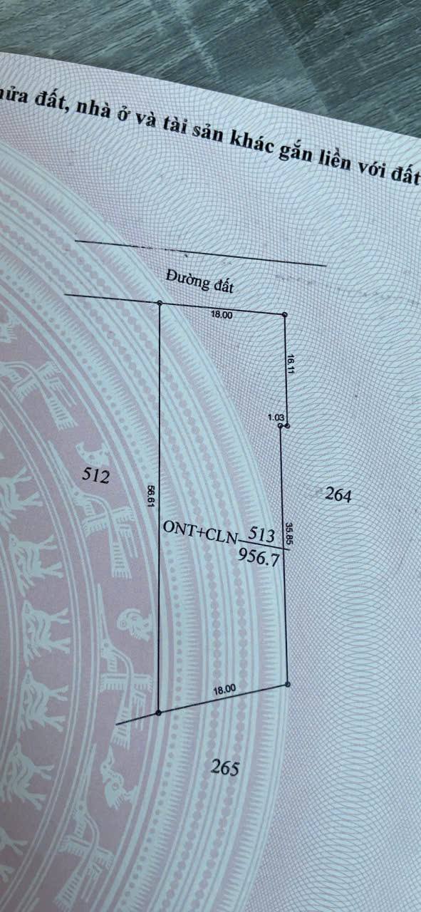 Đất Nền Đắk Lắk 957m² Sổ Hồng Sẵn Sàng - Mặt Tiền 18m