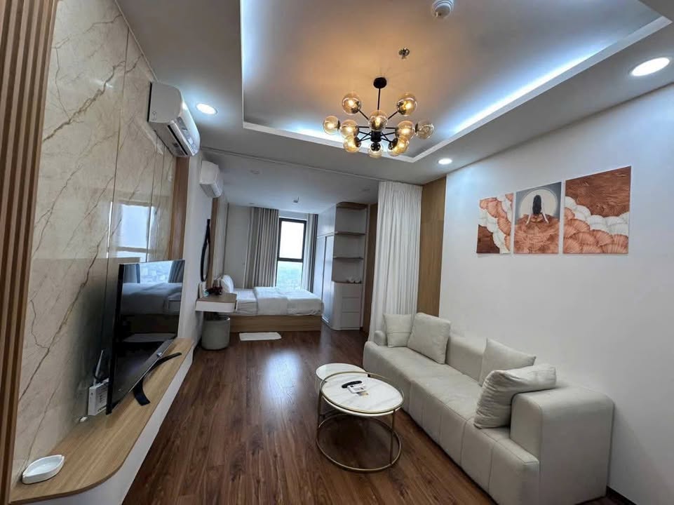 Bán Căn Hộ Green 1 Bắc Ninh 43m² 1PN - Full Nội Thất, View Bể Bơi