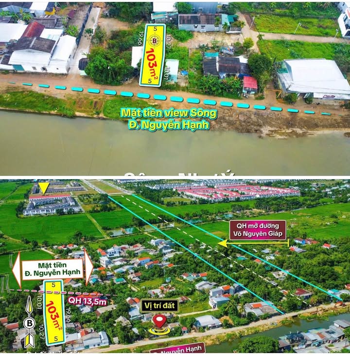 Đất nền Thành Phố Huế 103m² - View sông hiếm, tiềm năng tăng giá!